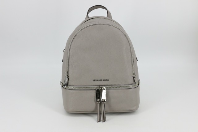 silver mk backpack