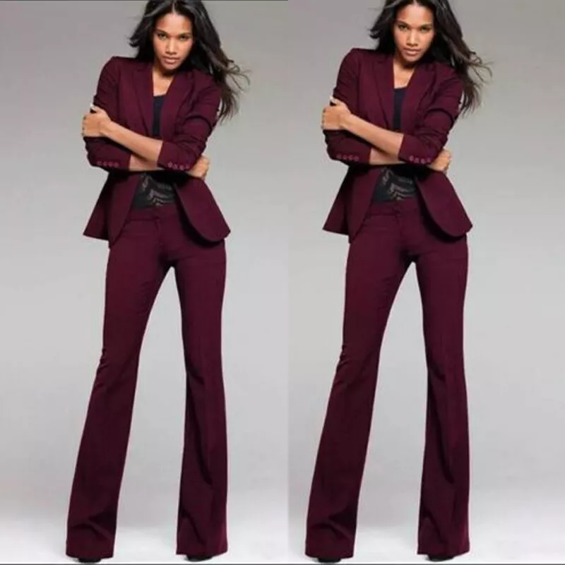 Details 148+ burgundy suit jacket womens best - jtcvietnam.edu.vn