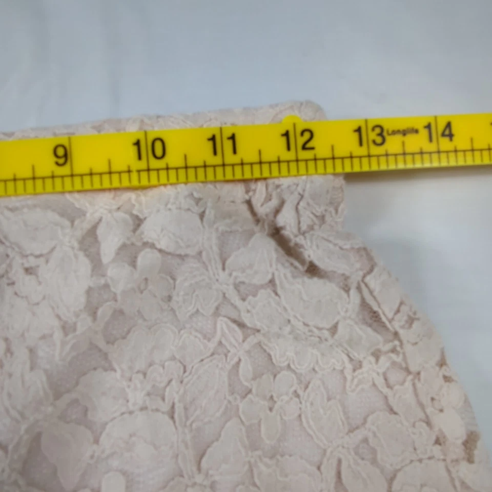 Holister Sz Small Tulle Lace Skirt Lined Elastic Waist Pull On - Image 4 of 4