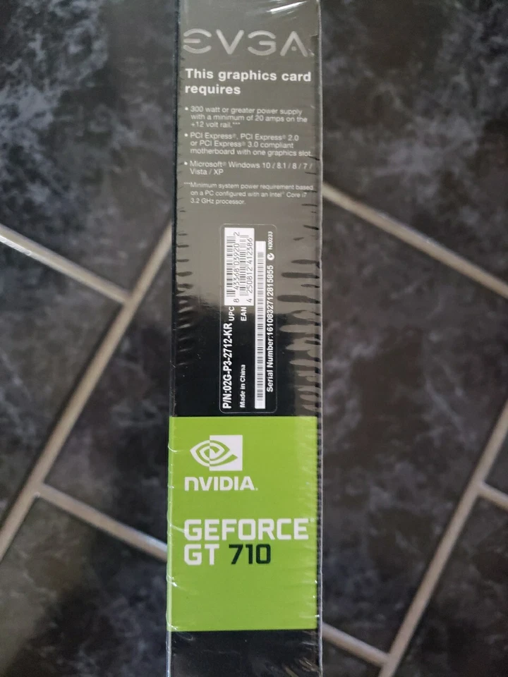 EVGA GeForce GT 710 2GB DDR3 Graphics Card New Sealed Box - Image 3 of 3