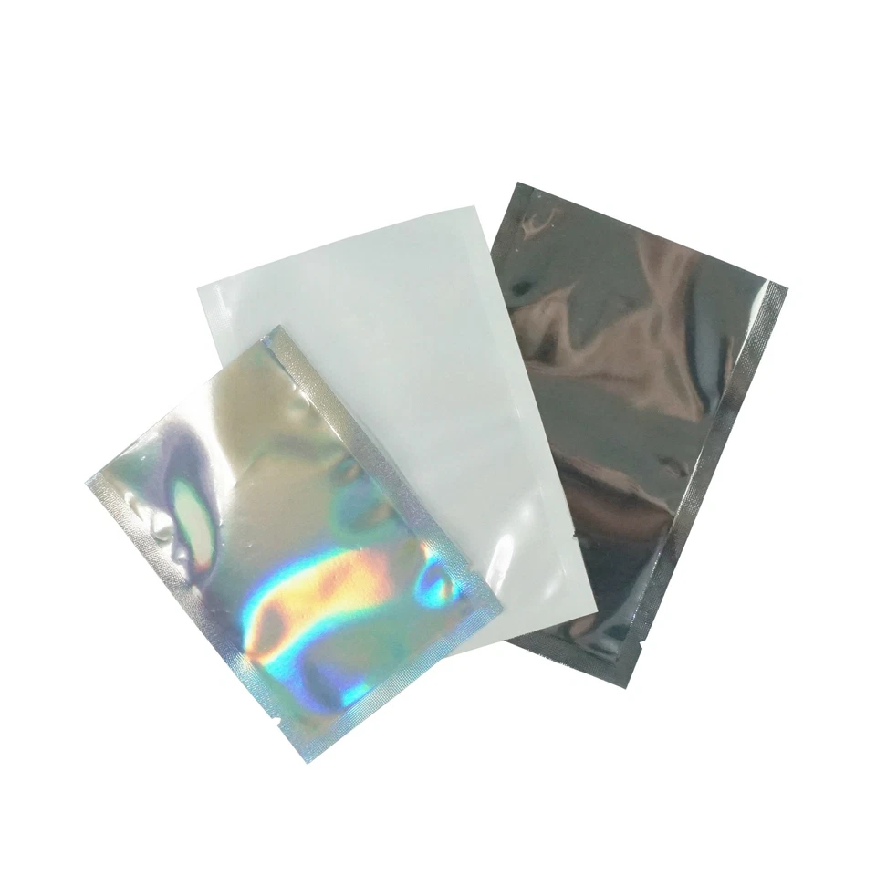 100/200 Clear Window Sample Mylar Bags Heat Seal Bags for Spa Products Bath Salt - Image 1 of 4