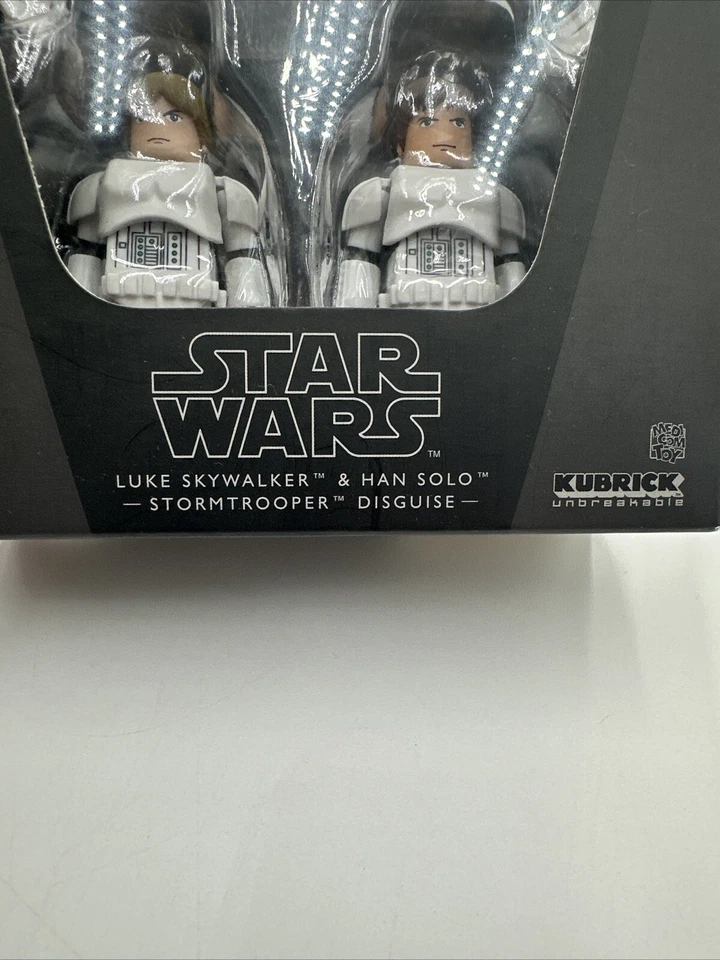Medicom Kubrick 星球大战卢克·天行者和汉·独奏冲锋队伪装套装 — 第 4/4 张图片