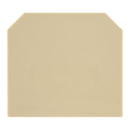 WEIDMULLER AP SAK16 Serie SAK, piastra terminale, 1,5 mm, beige, montaggio diret
