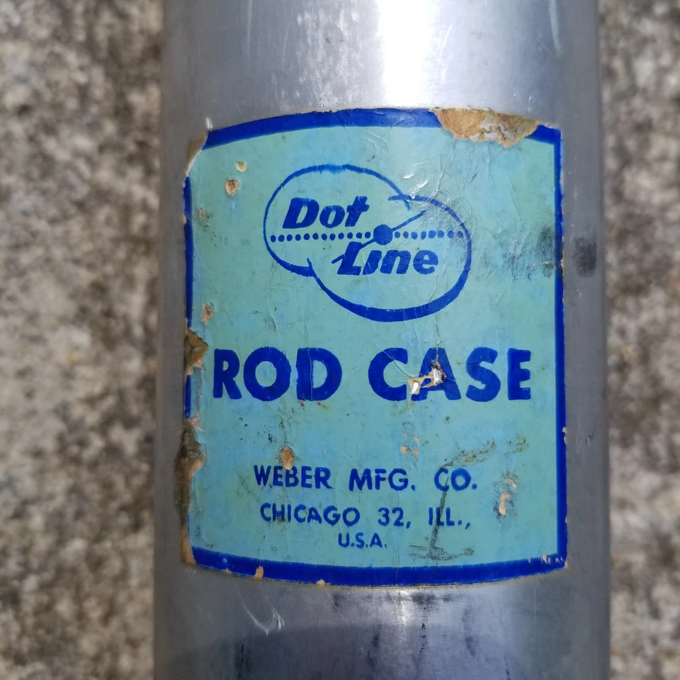 Caña de pescar Abu Garcia Dot Line estuche de caña 7' 237 oz caña de señuelo giratoria de colección Foto 3 de 4