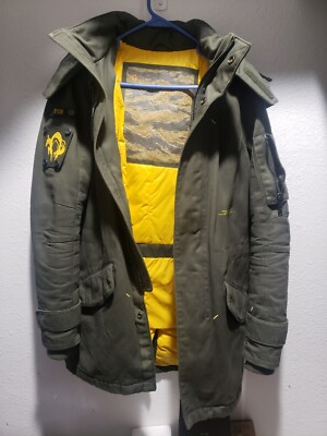 RARE Official Musterbrand Metal Gear Scout Jacket XSmall | eBay
