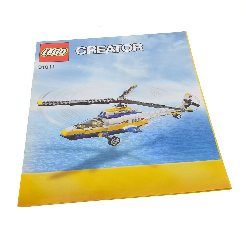 1x Lego Building Instructions A4 Booklet Aviation Adventures