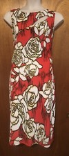 Lucy Diamonds Sleeveless With Cutout Floral Dress Size 1X