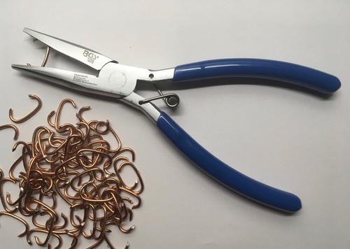 Pinze Bloccaggio Cuscino 200 Graffette BGS 8872 Aggrappano Polsterzange Auto - Foto 8 di 8