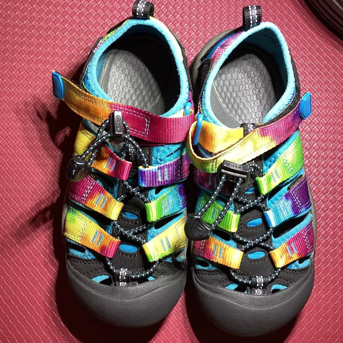 Keen newport h2 rainbow tie dye sales