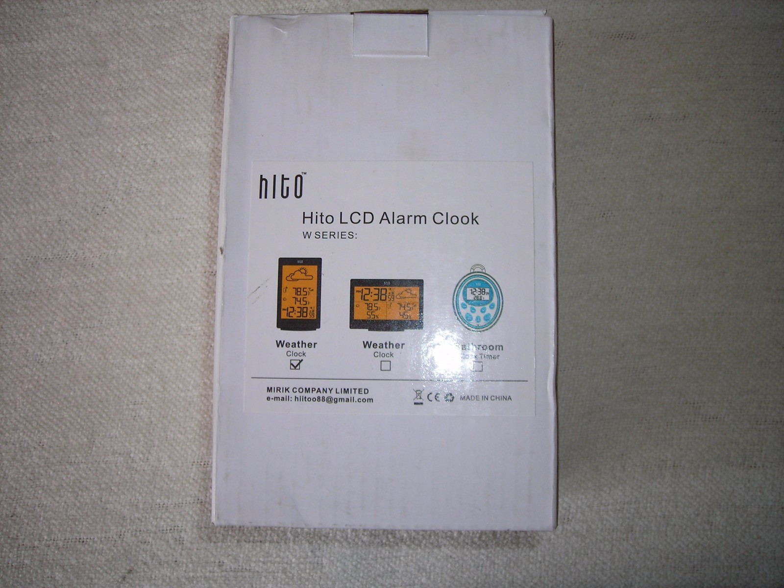 Wireless Digital Weather Forecast Station with Radio Control