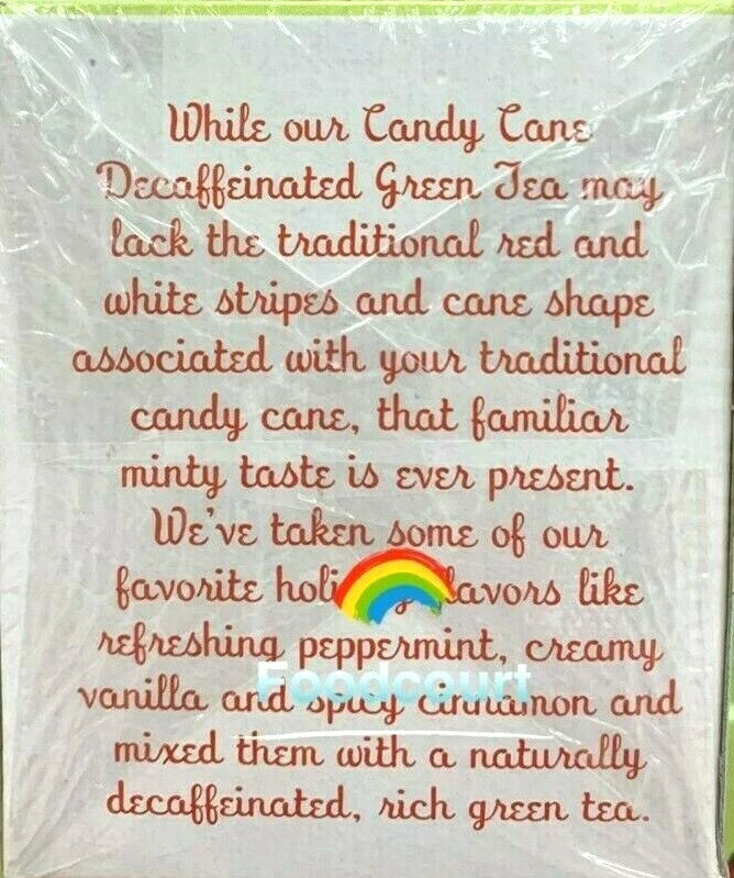 3 paquetes de 20 bolsitas de té descafeinado de caña de caramelo Trader Joe's de 1,4 oz cada una Foto 3 de 4