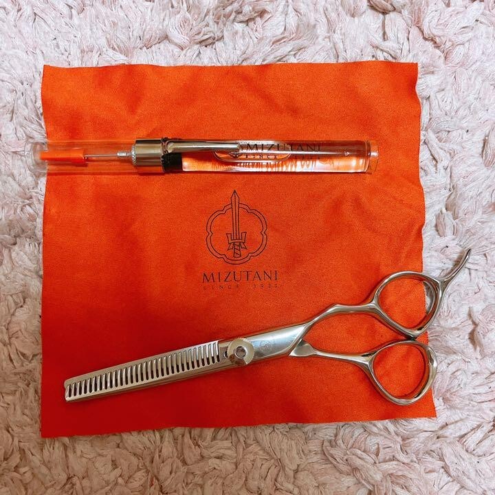 衛生日用品 mizutaniscissors Mizutani Scissors Thinning Scissors Right Handed Offset With