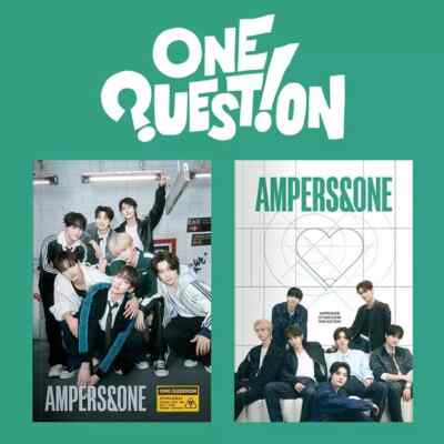 AMPERS&ONE ONE QUESTION 1st Mini Album CD+Book+Mark+Photo+3 Card+Sticker+Poster