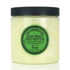 8 oz ORGANIC HEMP BUTTER 100 PURE RAW NATURAL COLD PRESSED For Skin Body Hair