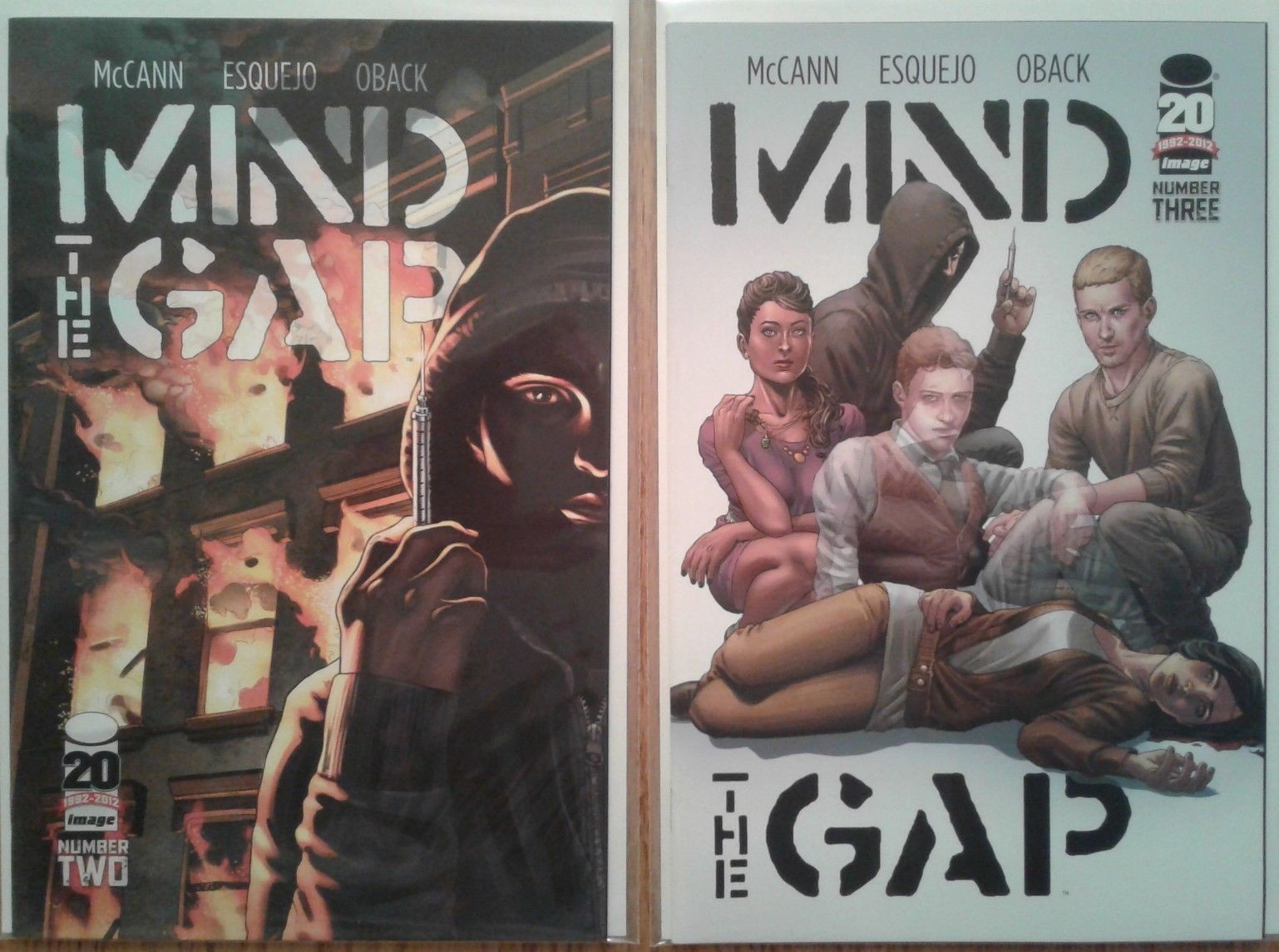 "Mind the Gap" complete unread 1st print issue Jim McCann & Rodin Esquejo series