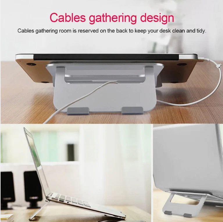 Laptop Stand Ergonomic Portable Laptop Holder Foldable Notebook Support Holder