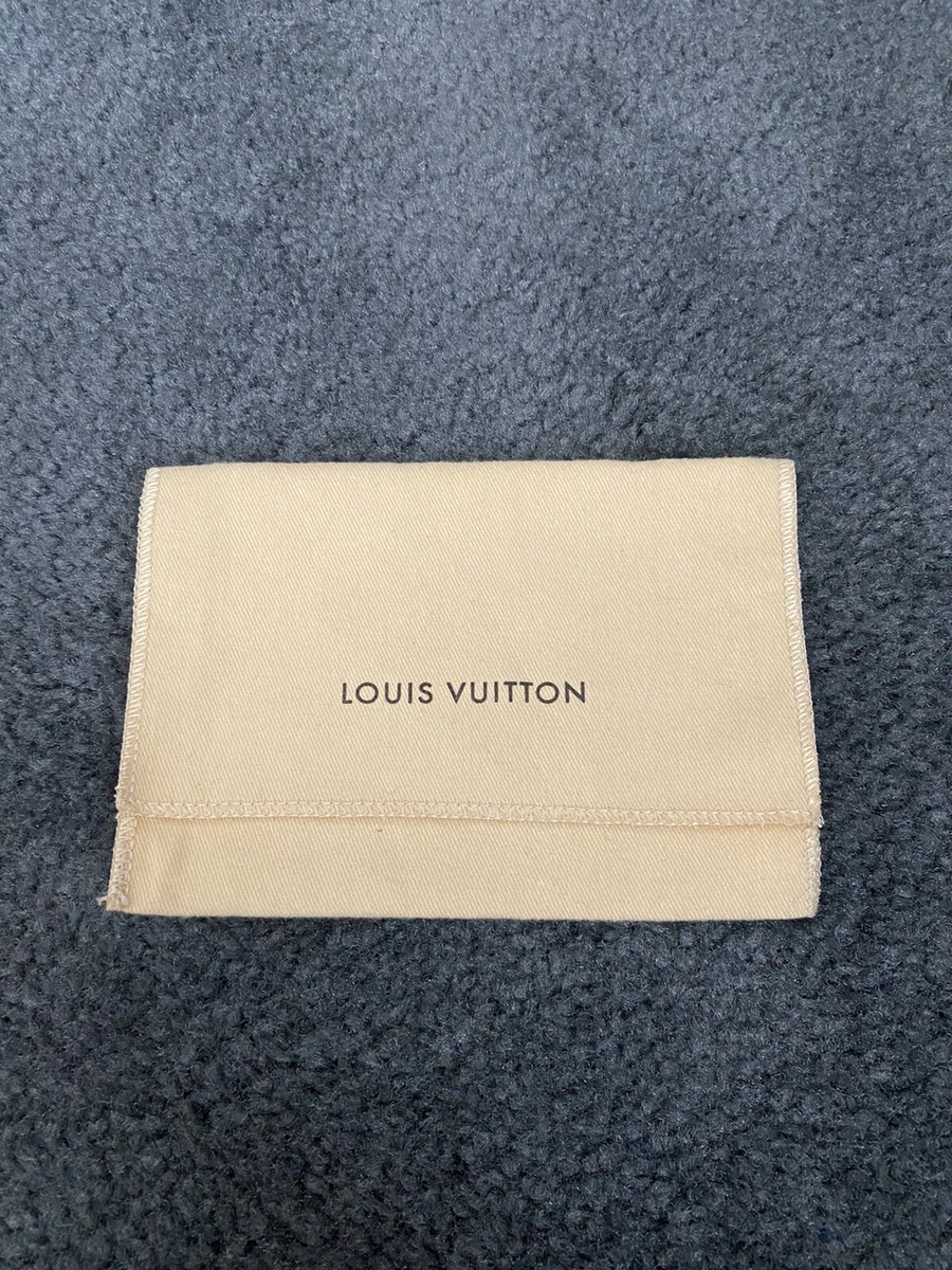 Louis Vuitton 6” By 4” High Envelope Dust Bag For Small Wallet, Card Holder