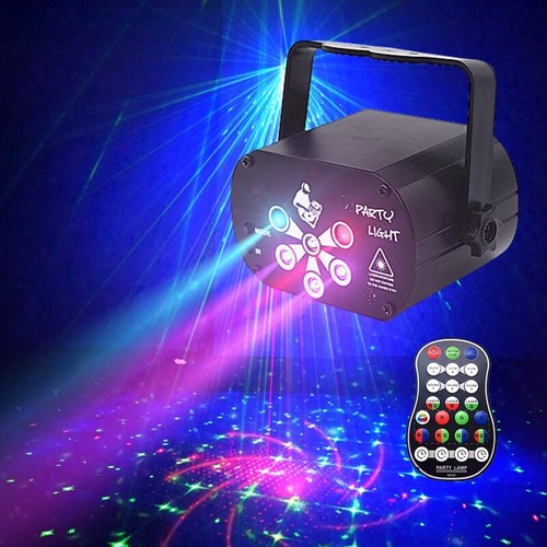 60/120 Pattern RGB Portable LED Stage Laser Lights DJ KTV Projector Disco Lamp - Picture 8 of 18