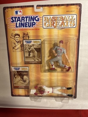 1989 Kenner Starting Lineup Johnny Bench & Pete Rose Baseball