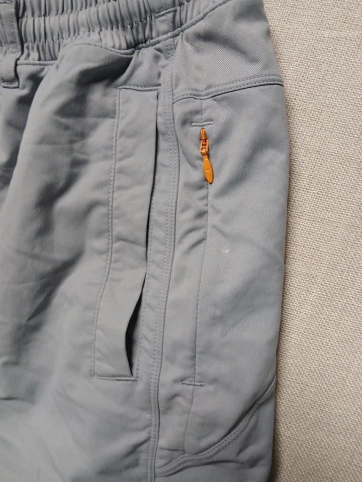 Pantalones Cortos Clásicos Birddogs Boom XL Gris con Forro Amarillo Atlético Natación Gimnasio Golf Usados en Excelente Condición Foto 4 de 4