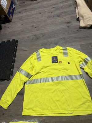 LAPCO FR SAFETY SHIRT LONG SLEEVE FIRE RESISTANT SAFETY SHIRT NFPA 2112