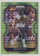 2020 Panini Prizm Neon Green Pulsar Prizm Akiem Hicks #190 0h5q
