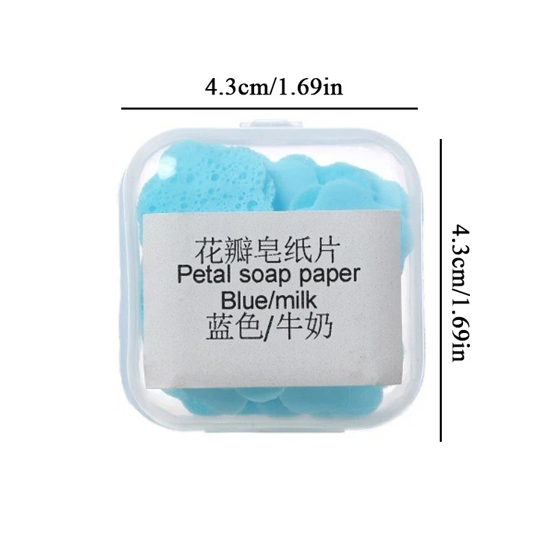 Einweg Seifenflocken Handwaschmittel Hygienisch Für Unterwegs Und Reisen - Bild 2 von 4