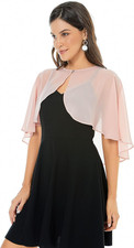 Shawl and Wraps for Evening Dress Chiffon Shawls Wedding Shrug Guest Bridesmaid