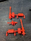 TMNT Party Wagon Parts Vintage Ninja Turtle Van Side Mirrors Gun Radar 1989