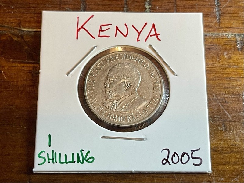 🇰🇪 Kenya 2005 1 Shilling KM#34 (Mzee Jomo Kenyatta) I Combine Shipping!