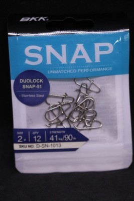 BKK Duolock Snap-51 - Size 2 - Stainless Steel 90lb - 41kg Rating