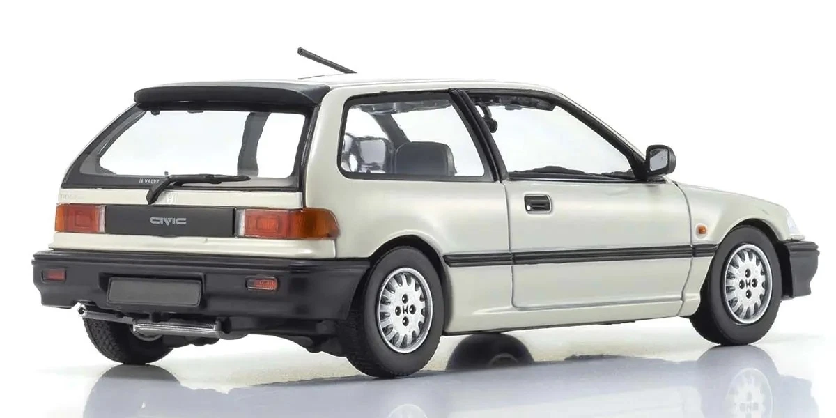 MAXICHAMPS 940161500 1/43 HONDA CIVIC 1990 WHITE Diecast Model Car