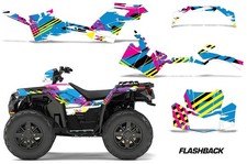 Graphics kit Sticker Decal Wrap for Polaris Sportsman 850 2017 FLASHBACK