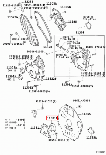 Genuine LandCruiser 80 79 78 Series 1HD 1HZ 1KZ Rear Main Oil Crankshaft Seal - Picture 12 of 20