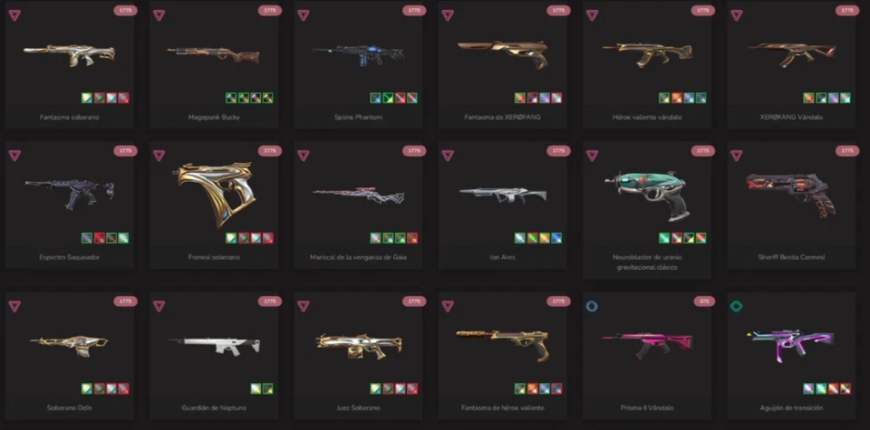 Cuenta Valorant, +220 Skins Pack Champions 2024 Valorada En 1190 Euros - Imagen 2 de 4