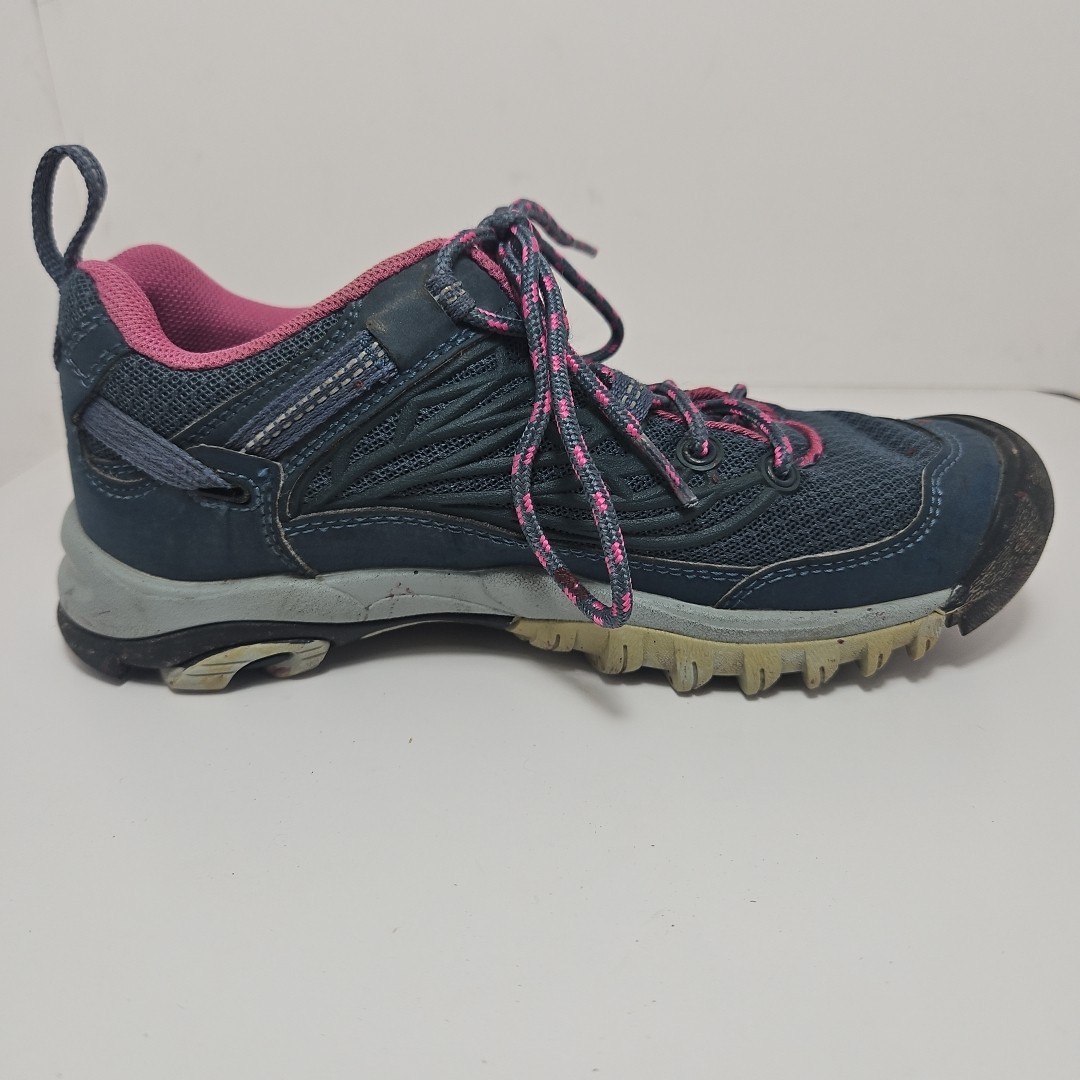 Scarpe da trekking Keen Saltzman. Donna taglia 5 (EU 35 UK 2 5) rosa e grigio