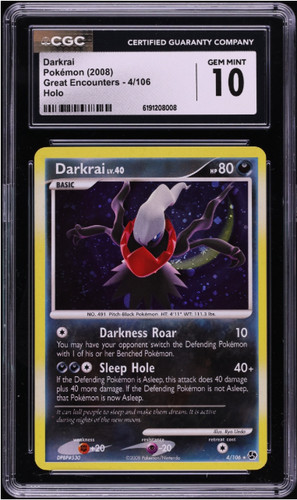 Darkrai graded CGC 10 for sale on eBay