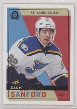 2017-18 O-Pee-Chee Retro Zach Sanford #417 0t2