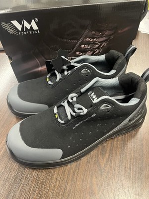 Sicherheitsschuh VM Footwear Dresden S1P ESD Größe 41 Schwarz Grau