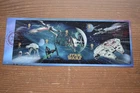 GB 2015 Star Wars m/s, Stamps on Piece, Used, ex FDC