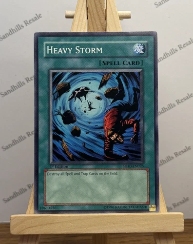 Yugioh Heavy Storm * 1st Edition * SD10-EN026 * Machine Re-Volt * Konami