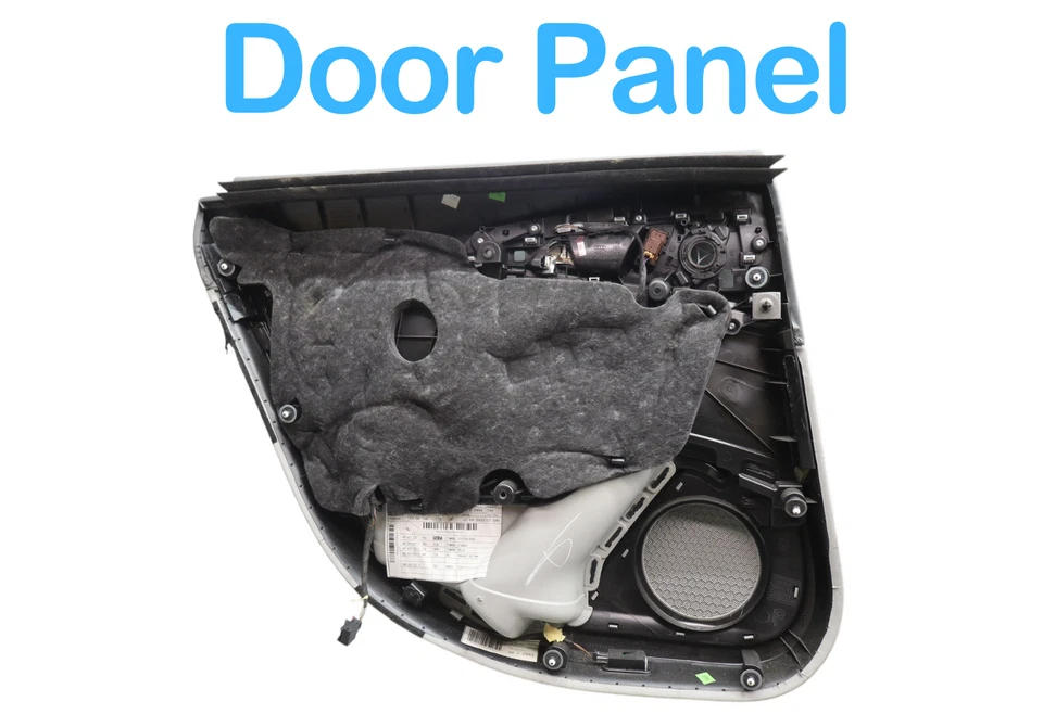 Panel de puerta interior lado pasajero trasero derecho Audi A6 Quattro 12-18 OEM Foto 3 de 4