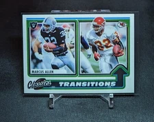 Marcus Allen Transitions Premium Insert 2022 Panini CLASSICS Football #10 Chiefs