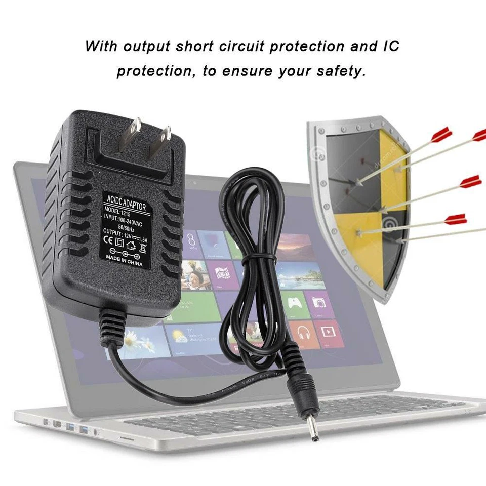 Adaptador de cargador de CA de viaje de pared para el hogar para Iconia Tab A500 A501 0 00 01 Foto 2 de 4