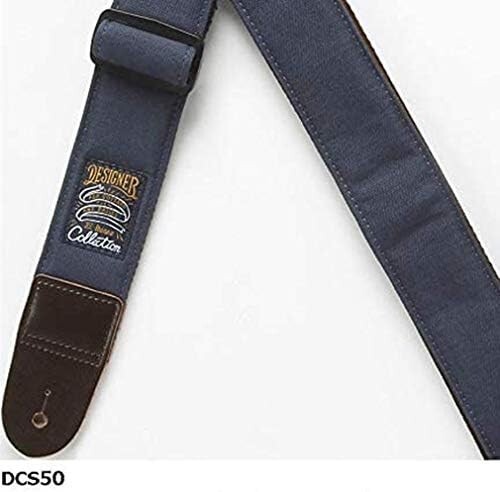 Ibanez Designer Collection Guitar Bass Strap DCS50-NB NAVY BLUE Genuine NWT - Picture 2 of 5