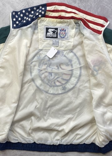 Vintage Stater US Olympic Team Track & Field Windbreaker Jacket Size Small - Picture 9 of 12