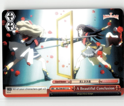 Weiss Schwarz A Beautiful Conclusion - Revue Starlight The Movie