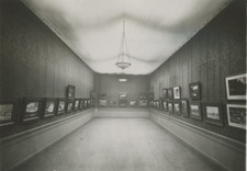 Exposition d'Art Americain Vintage silver Print Tirage argentique  12x1