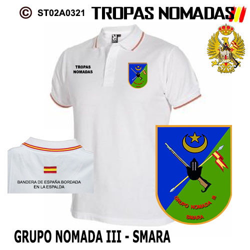 POLOS TROPAS NOMADAS: GRUPO NOMADA III - SMARA M1 - Picture 1 of 1