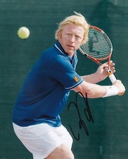 Boris Becker signed autograph 20x25cm Wimbledon in person autograph COA